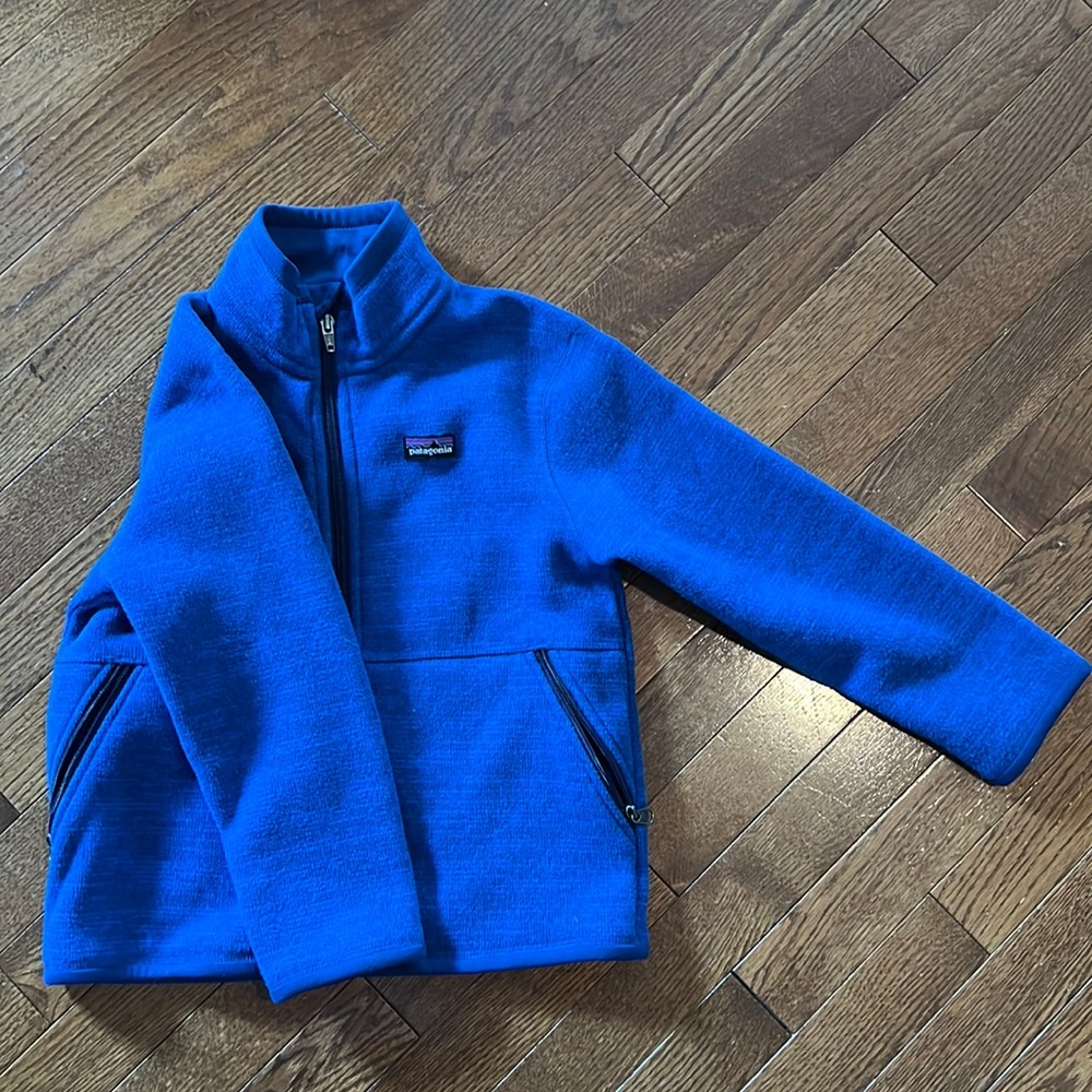Kids patagonia fleece full zip
